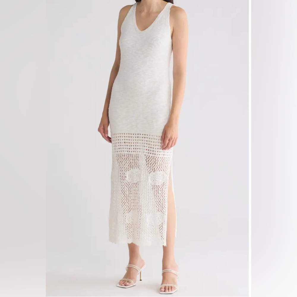 ⭐️NEW⭐️ Maxi Knit Crochet Dress